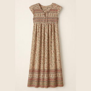 Rusty Dusty tribal print maxi dress size L